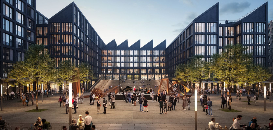 We are staying here. Because Nová Zbrojovka is also our home, where space for community and services is created