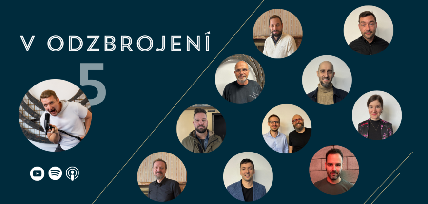Fifth series of the podcast V ODZBROJENÍ: from the first apartment to the BIG BOOM