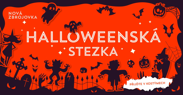 Halloweenská stezka v Nové Zbrojovce