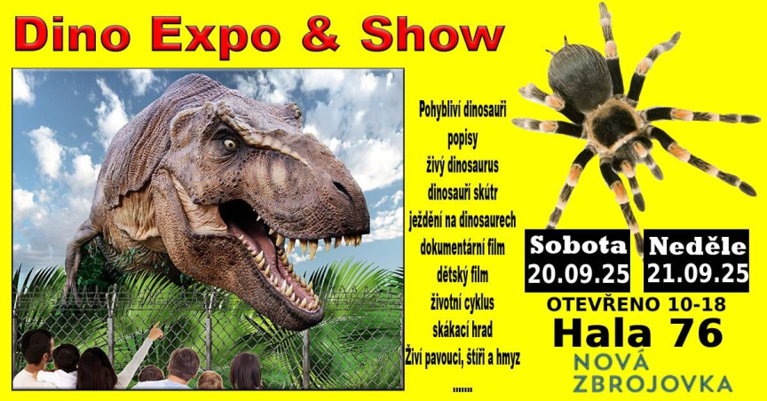 Dino Expo & Show with spiders