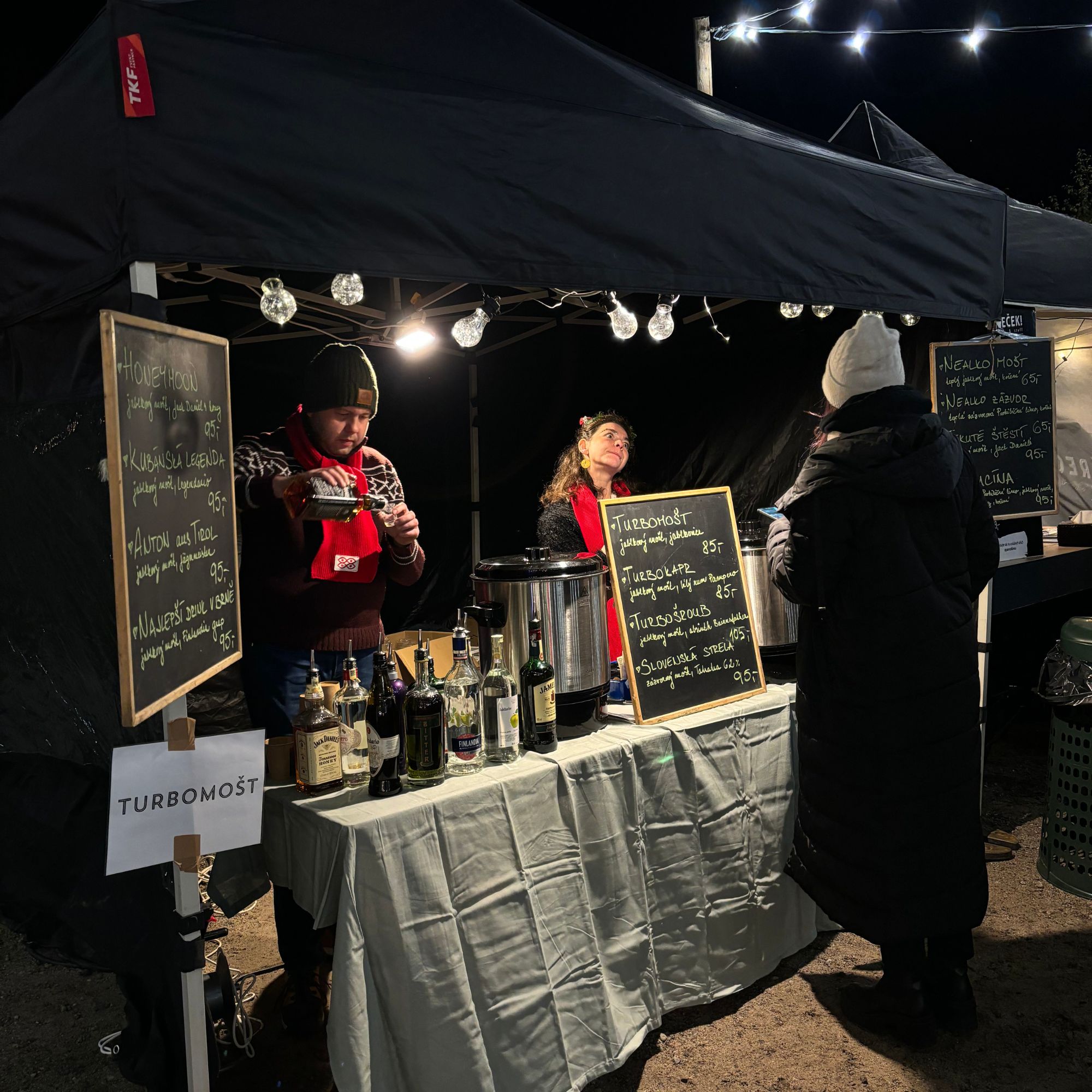 Mulled wine, turbo cider, punch