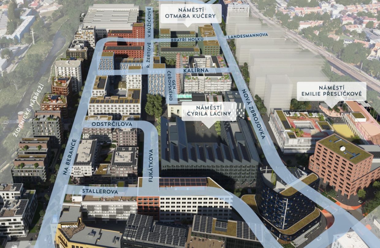 Names of squares and streets