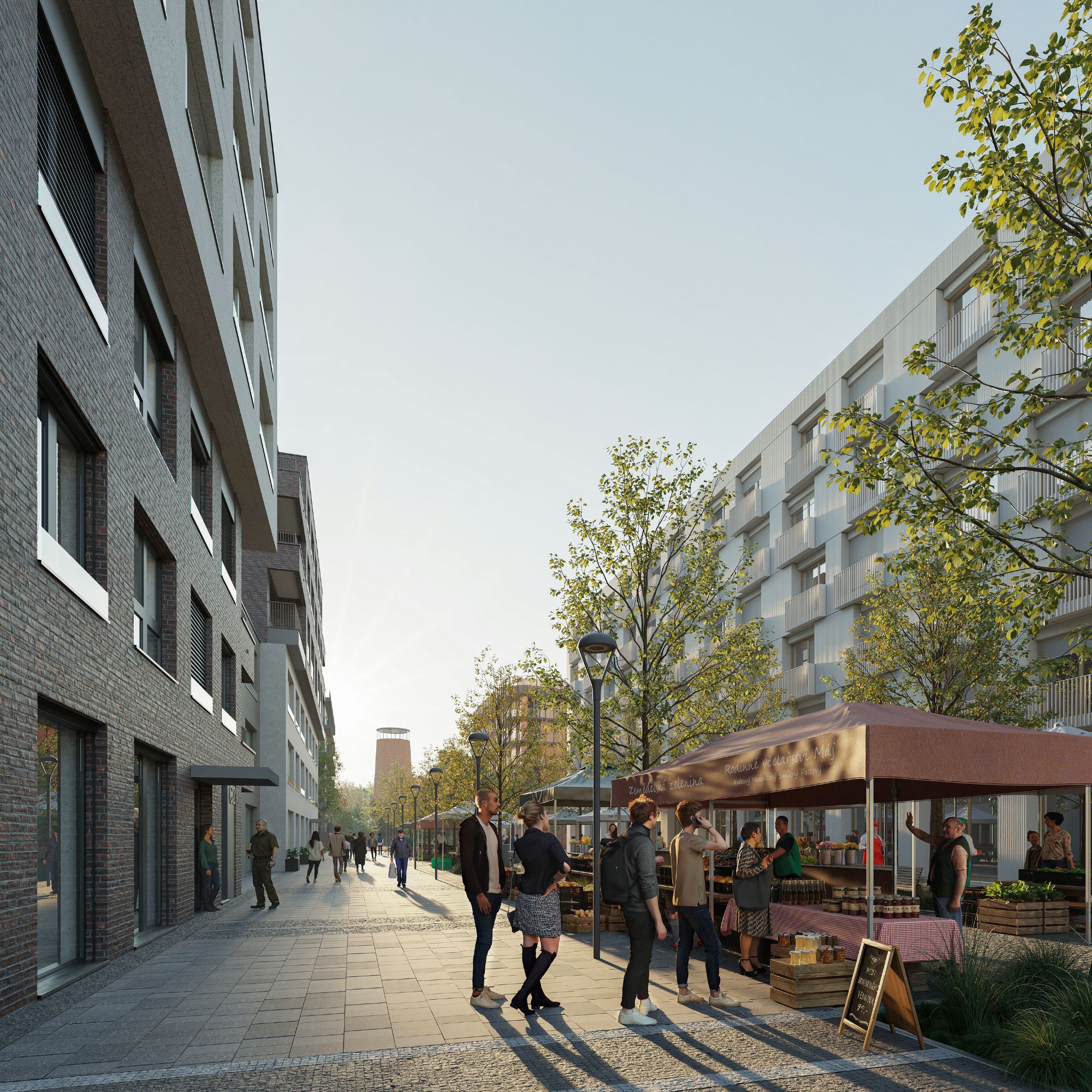 Občanská vybavenost v Nové Zbrojovce