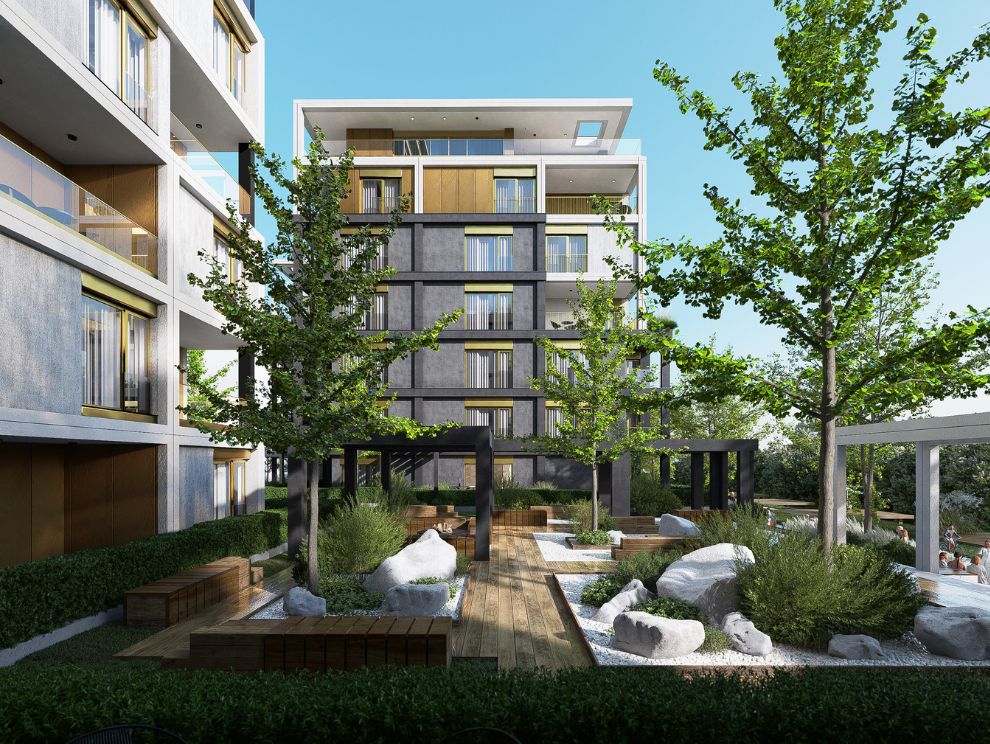 Zeleň Nová Zbrojovka